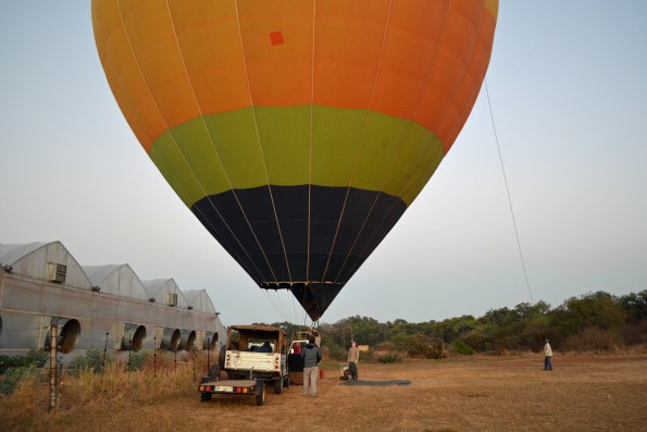 Hot air balloon rides